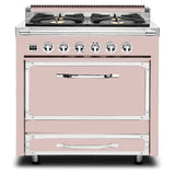 Viking Tuscany Series 36 inch Dual Fuel Range with 4 Sealed Burners - TVDR3614B*