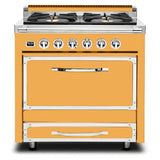 Viking Tuscany Series 36 inch Dual Fuel Range with 4 Sealed Burners - TVDR3614B*