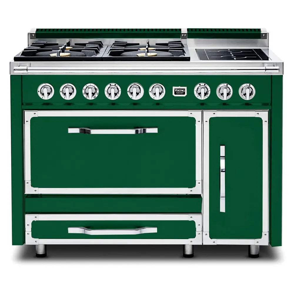 Viking Tuscany Series 48 inch Dual Fuel Range with 4 Sealed Burners - TVDR4814I*
