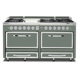 Viking Tuscany Series 66 inch Dual Fuel Range with 8 Sealed Burners and Griddle - TVDR6616G*