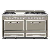 Viking Tuscany Series 66 inch Dual Fuel Range with 8 Sealed Burners and Griddle - TVDR6616G*