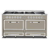 Viking Tuscany Series 66 inch Dual Fuel Range with 8 Sealed Burners and 2 Elements - TVDR6616I*