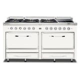 Viking Tuscany Series 66 inch Dual Fuel Range with 8 Sealed Burners and 2 Elements - TVDR6616I*