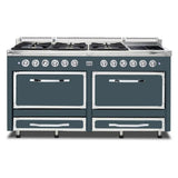 Viking Tuscany Series 66 inch Dual Fuel Range with 8 Sealed Burners and 2 Elements - TVDR6616I*
