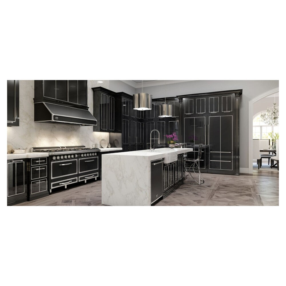Viking Tuscany Series 66 inch Dual Fuel Range with 8 Sealed Burners - TVDR6618B*