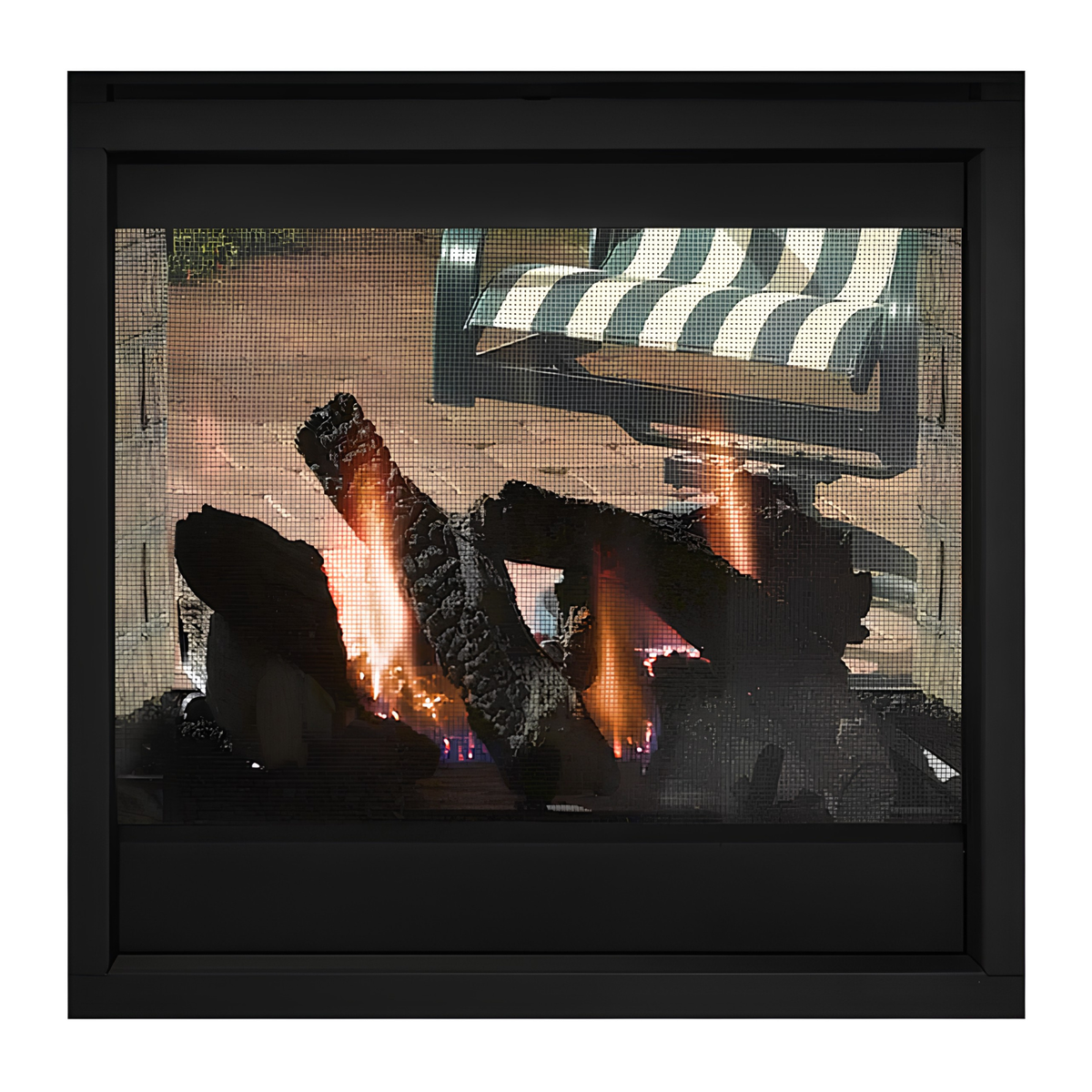 Majestic Twilight 36" Indoor/ Outdoor See-Through Vent-Free Gas Fireplace