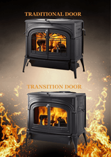 Vermont Castings Intrepid Flexburn Wood Burning Stove - 0002115