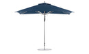 Ledge Lounger Premier Aluminum Umbrella - 8.5' Rectangle Pulley