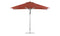 Ledge Lounger Premier Aluminum Umbrella - 8.5' Rectangle Pulley