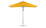 Ledge Lounger Premier Aluminum Umbrella - 8.5' Rectangle Pulley