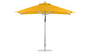 Ledge Lounger Premier Aluminum Umbrella - 8.5' Rectangle Pulley