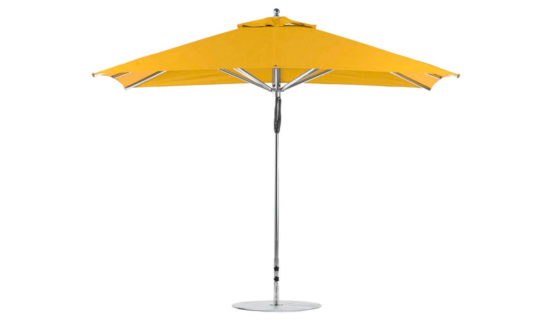 Ledge Lounger Premier Aluminum Umbrella - 8.5' Rectangle Pulley