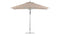 Ledge Lounger Premier Aluminum Umbrella - 8.5' Rectangle Pulley