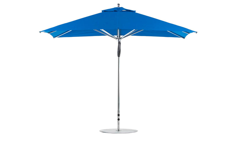 Ledge Lounger Premier Aluminum Umbrella - 8.5' Rectangle Pulley