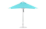 Ledge Lounger Premier Aluminum Umbrella - 10' Square Pulley