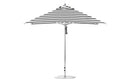 Ledge Lounger Premier Aluminum Umbrella - 10' Square Pulley