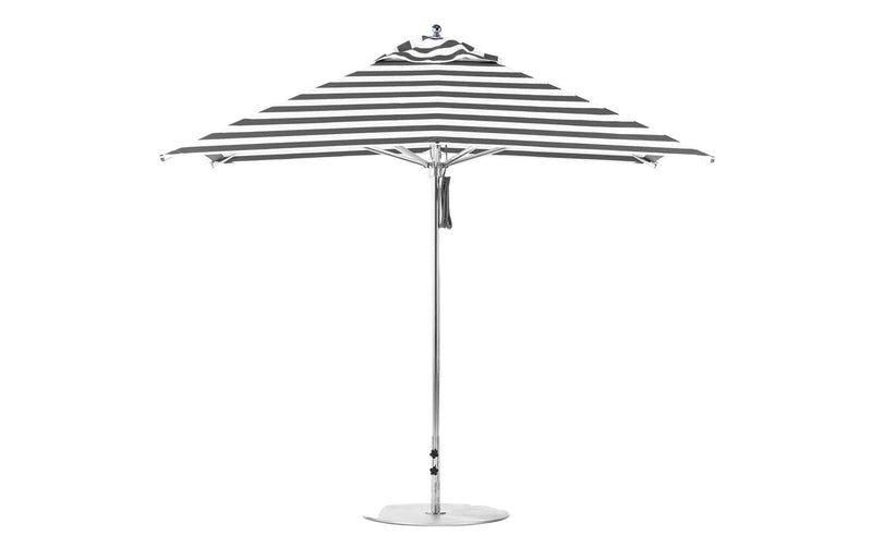 Ledge Lounger Premier Aluminum Umbrella - 10' Square Pulley