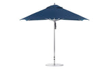Ledge Lounger Premier Aluminum Umbrella - 10' Square Pulley