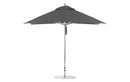 Ledge Lounger Premier Aluminum Umbrella - 10' Square Pulley