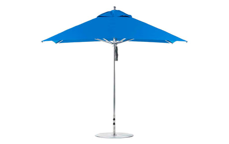 Ledge Lounger Premier Aluminum Umbrella - 10' Square Pulley