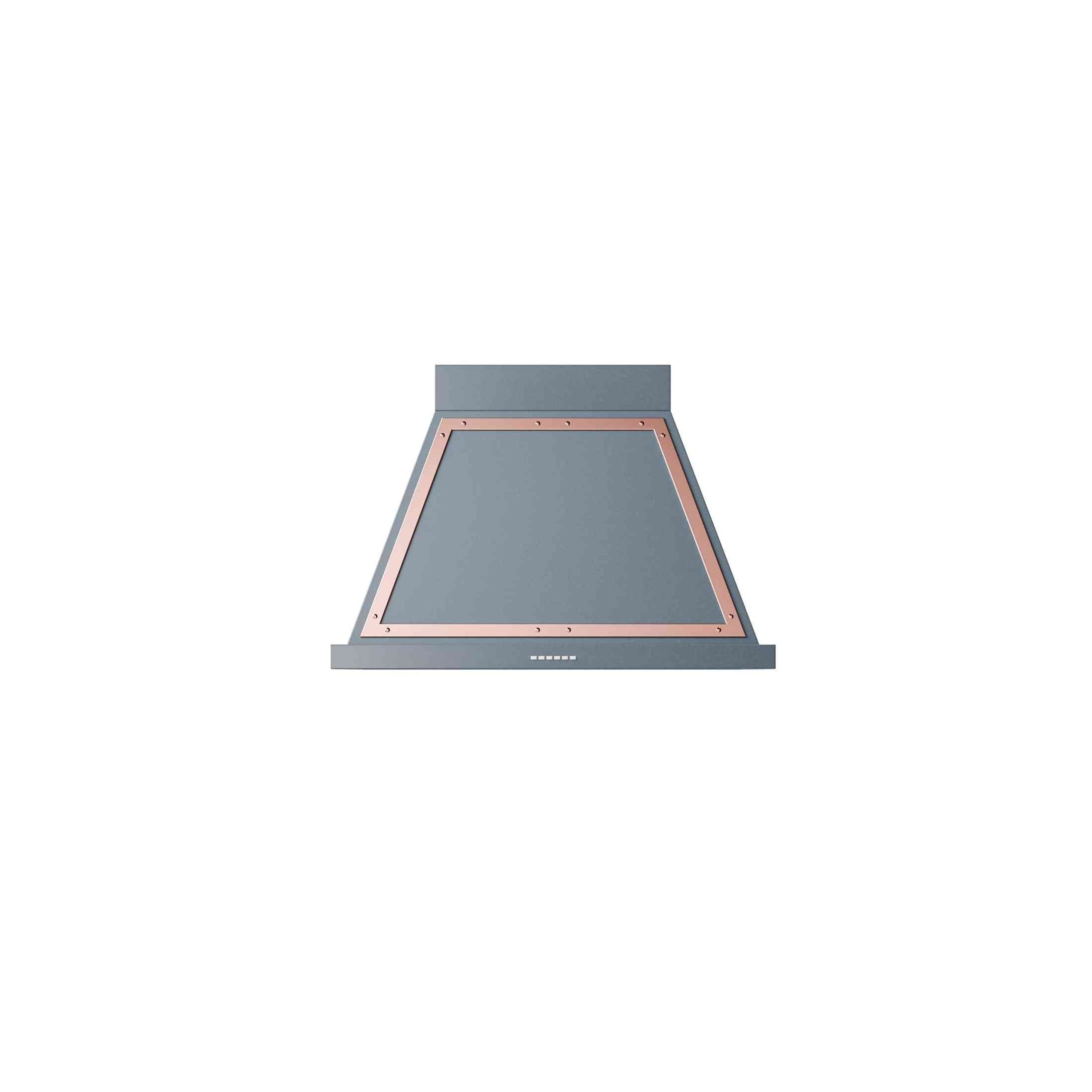ILVE 36" Nostalgie style wallmounted extractor Range hood in steel or painted steel with frames UANB36