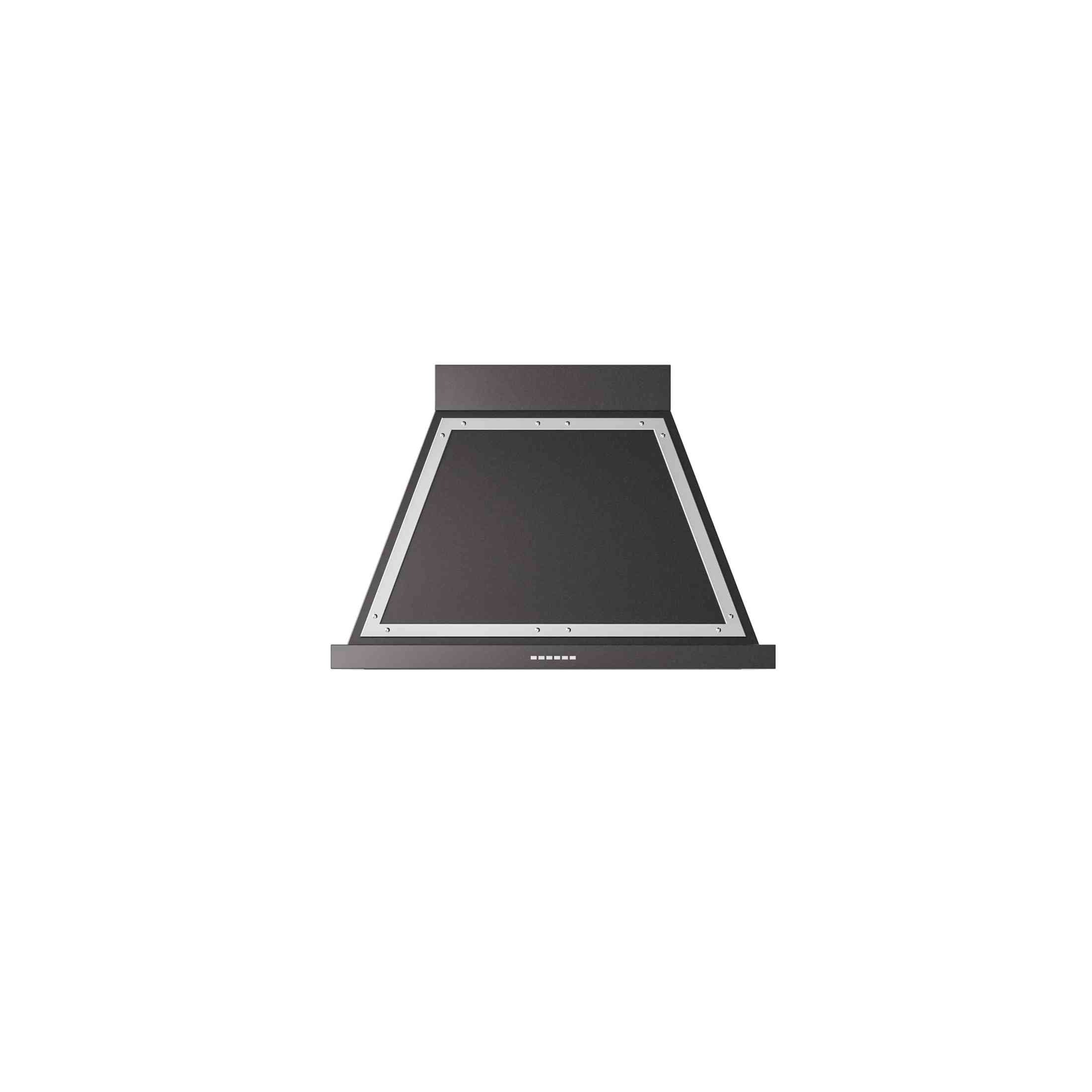ILVE 36" Nostalgie style wallmounted extractor Range hood in steel or painted steel with frames UANB36