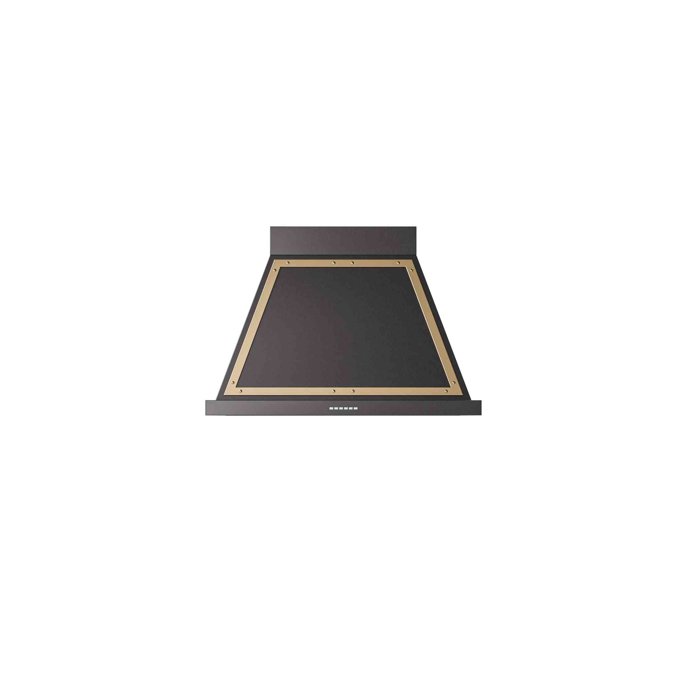 ILVE 36" Nostalgie style wallmounted extractor Range hood in steel or painted steel with frames UANB36