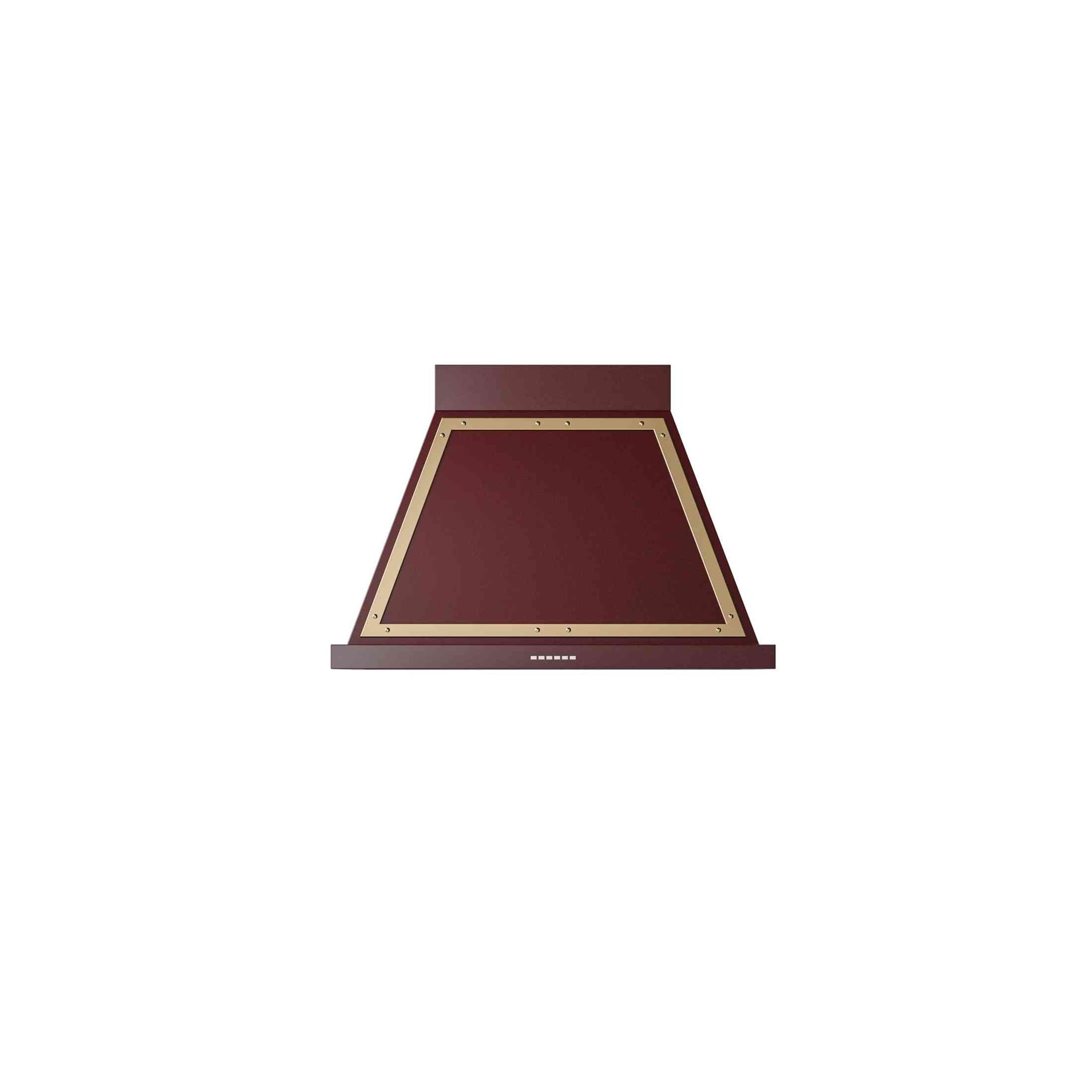 ILVE 36" Nostalgie style wallmounted extractor Range hood in steel or painted steel with frames UANB36