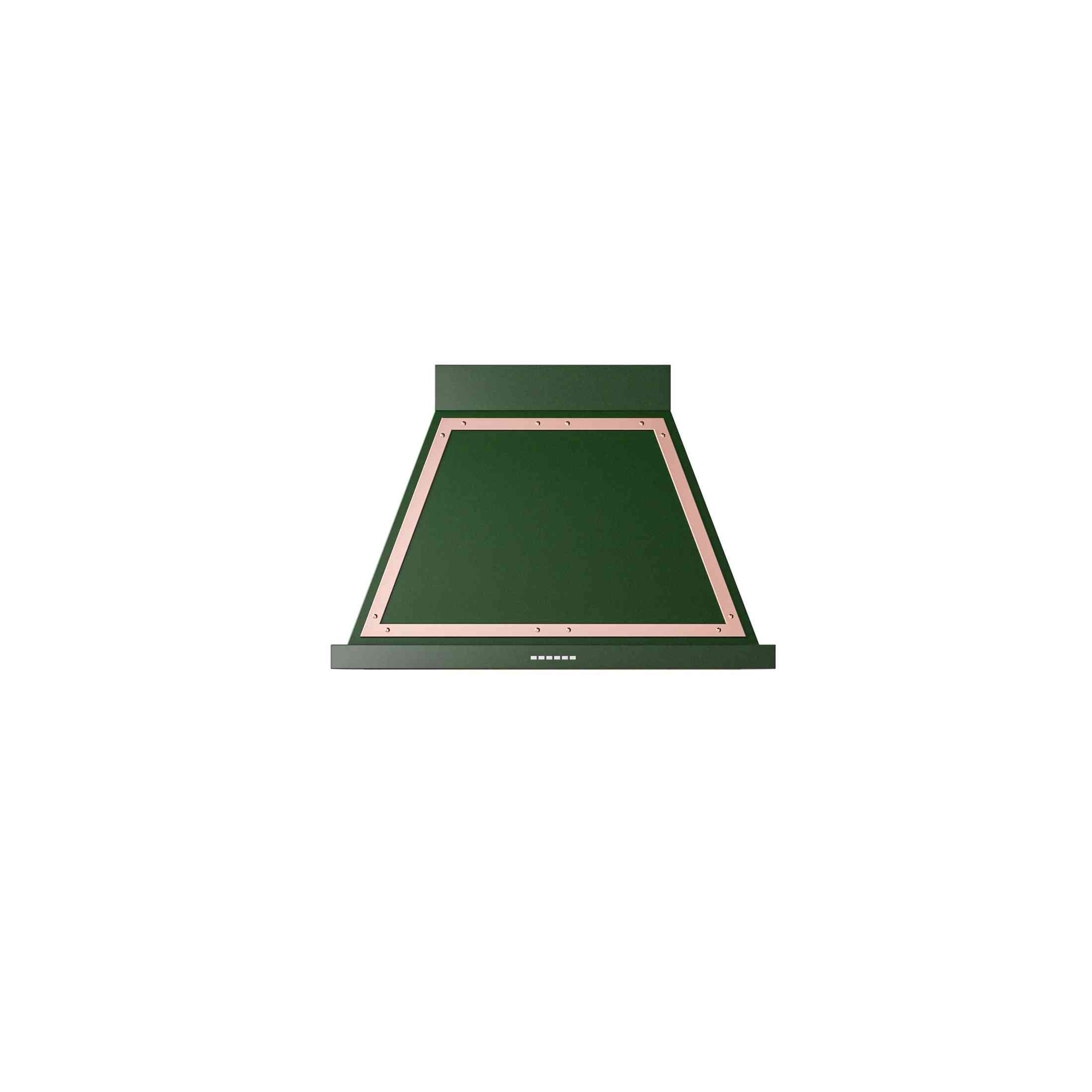 ILVE 36" Nostalgie style wallmounted extractor Range hood in steel or painted steel with frames UANB36