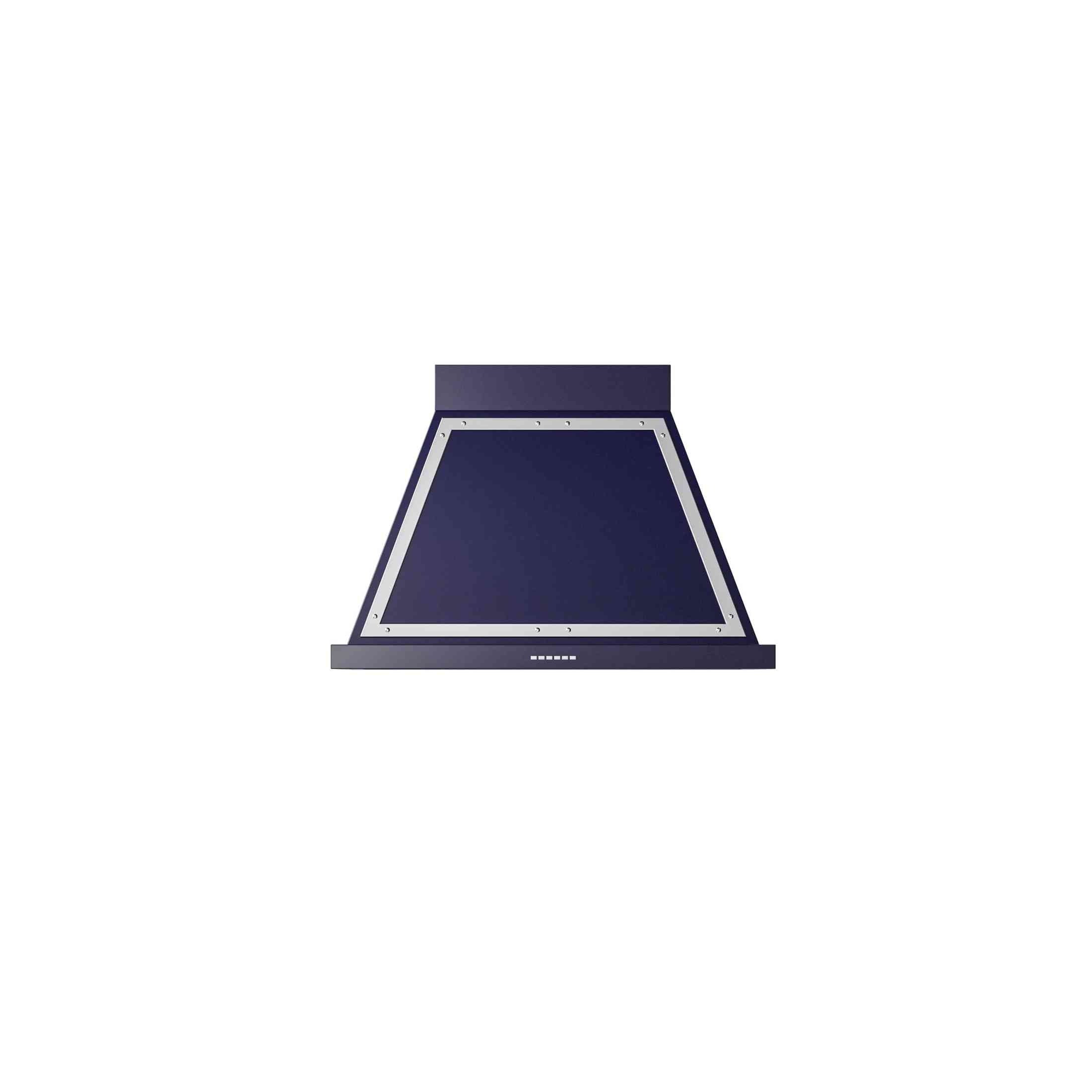 ILVE 36" Nostalgie style wallmounted extractor Range hood in steel or painted steel with frames UANB36