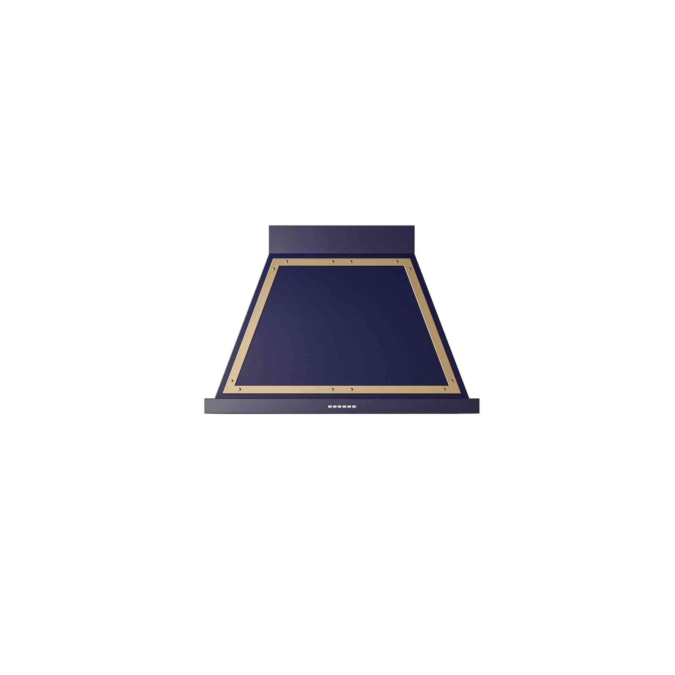 ILVE 36" Nostalgie style wallmounted extractor Range hood in steel or painted steel with frames UANB36