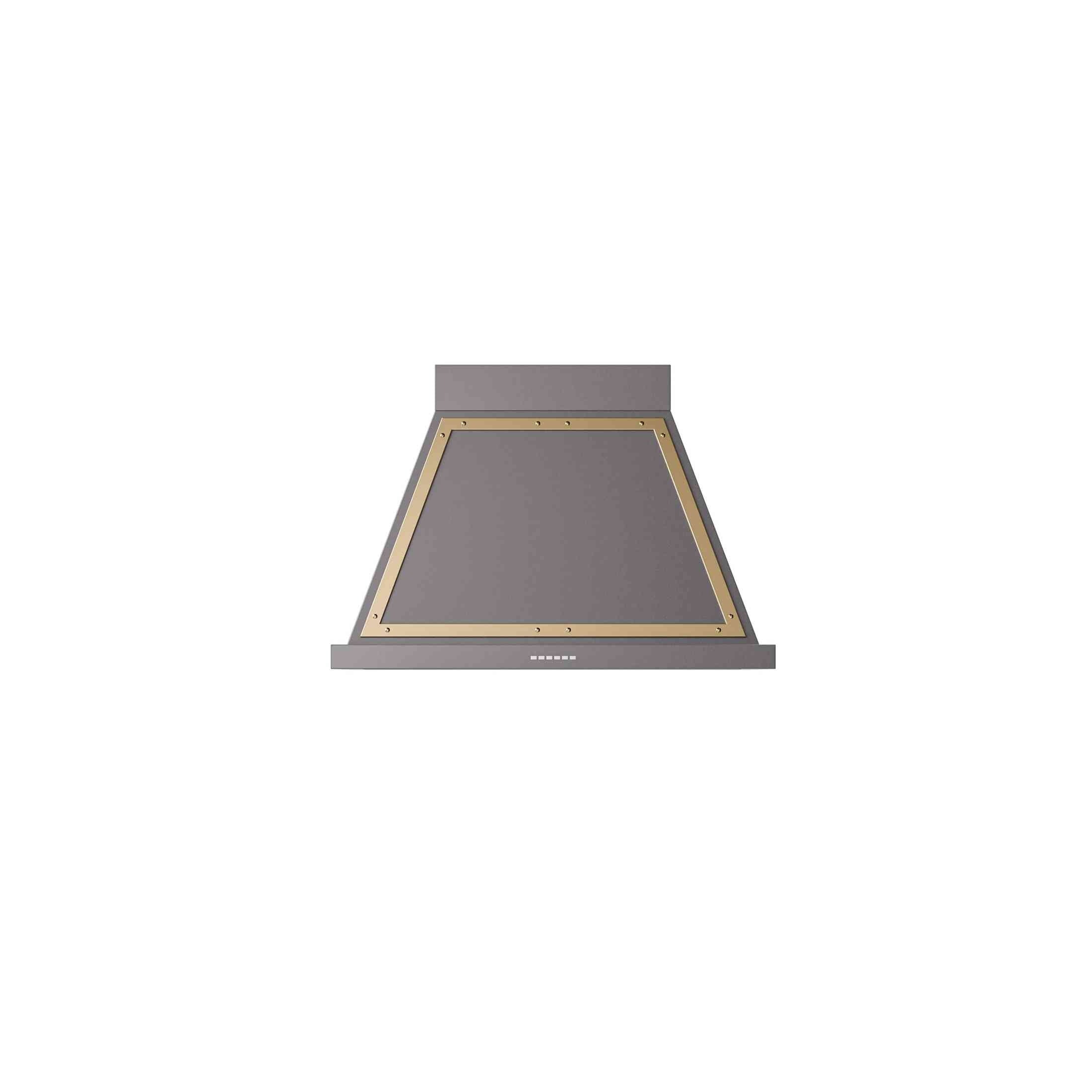 ILVE 36" Nostalgie style wallmounted extractor Range hood in steel or painted steel with frames UANB36