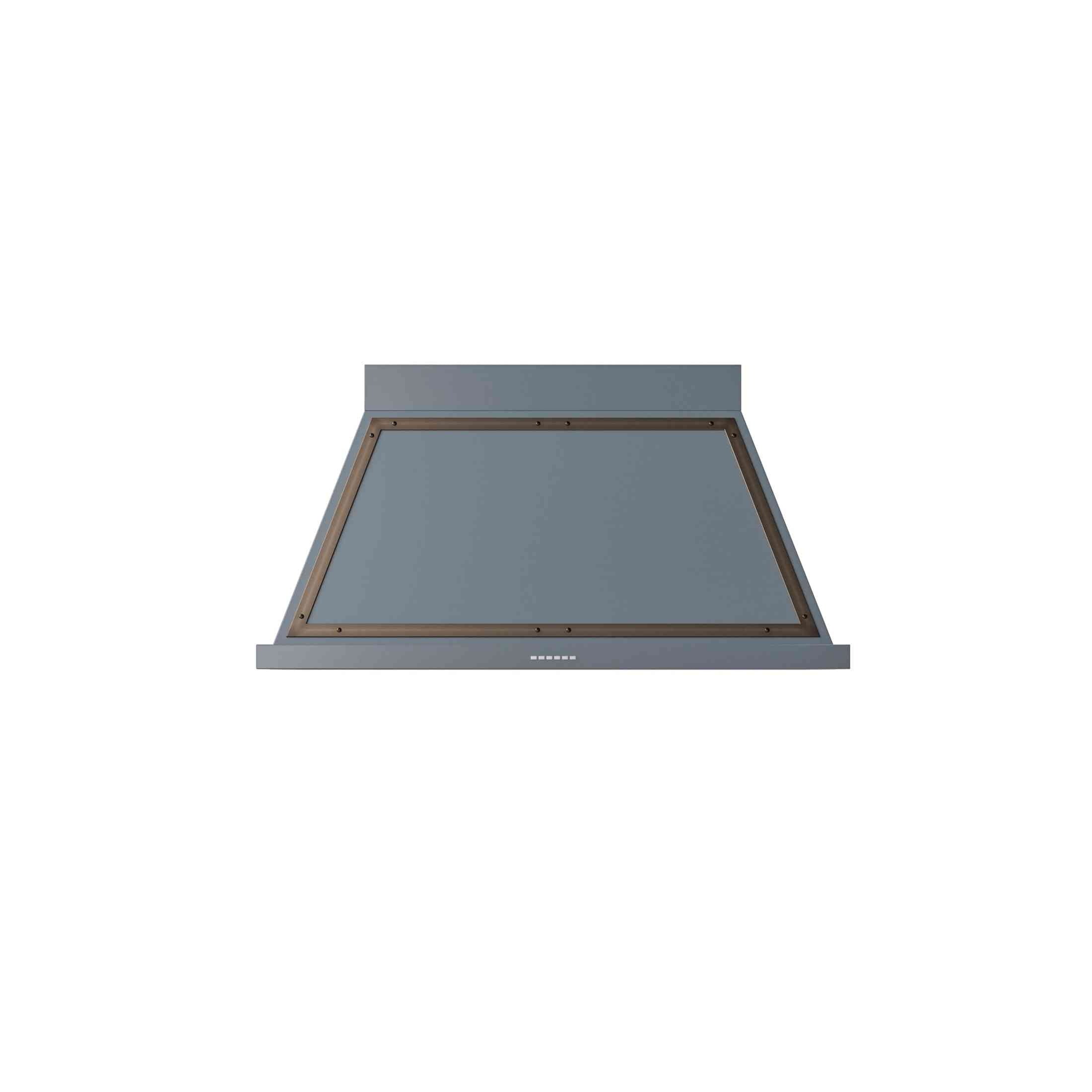 ILVE 48" Nostalgie style wallmounted extractor Range hood in steel or painted steel with frames UANB48
