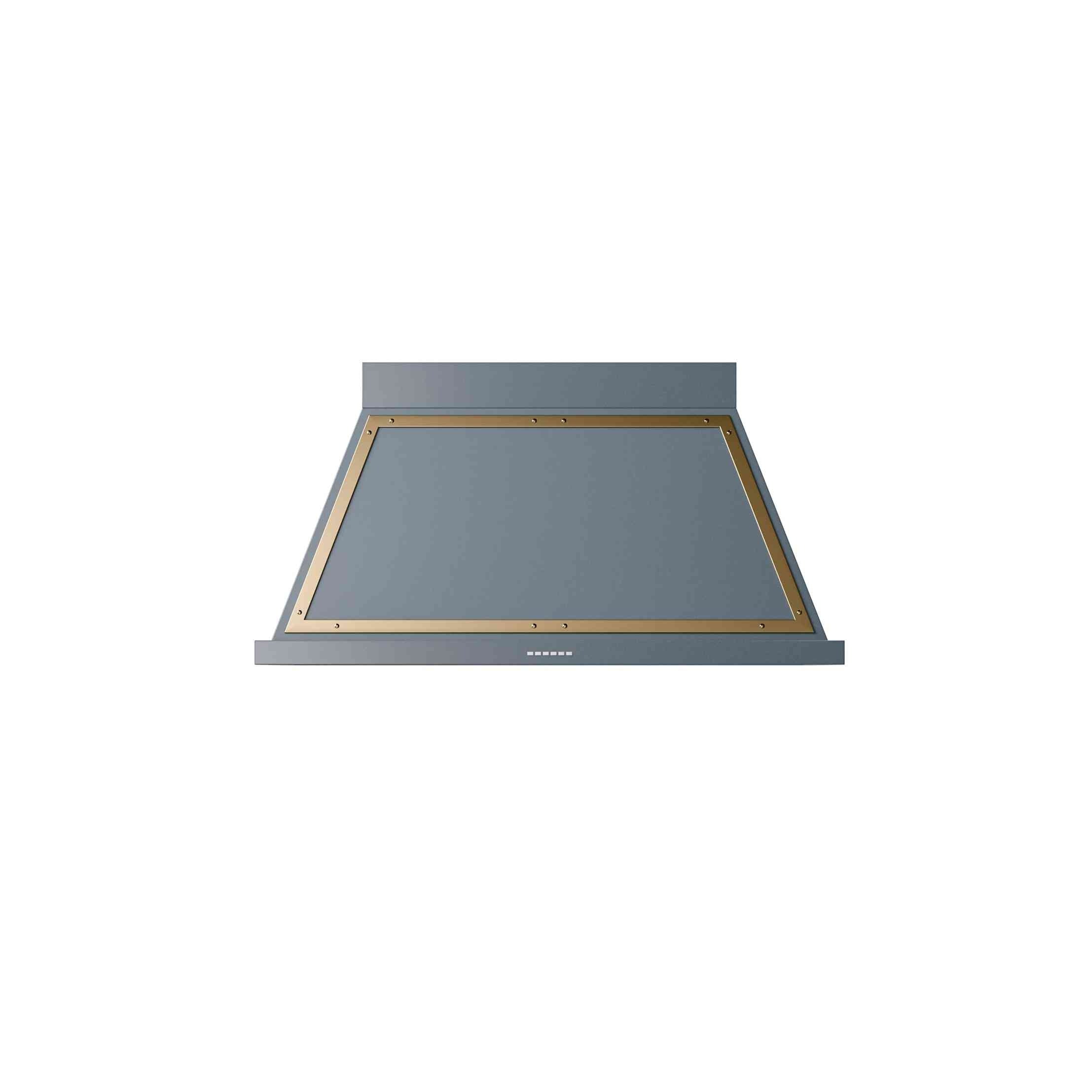 ILVE 48" Nostalgie style wallmounted extractor Range hood in steel or painted steel with frames UANB48