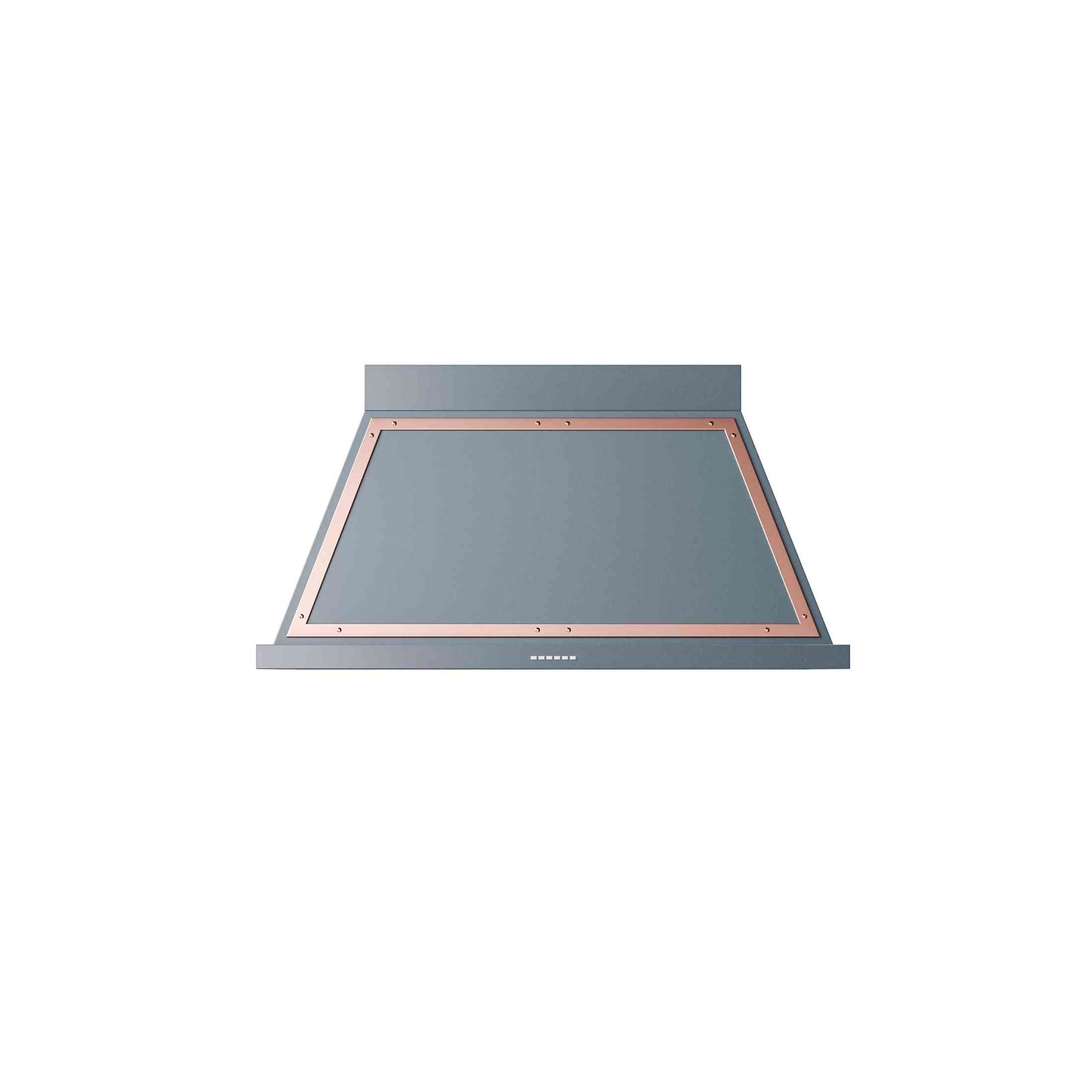ILVE 48" Nostalgie style wallmounted extractor Range hood in steel or painted steel with frames UANB48