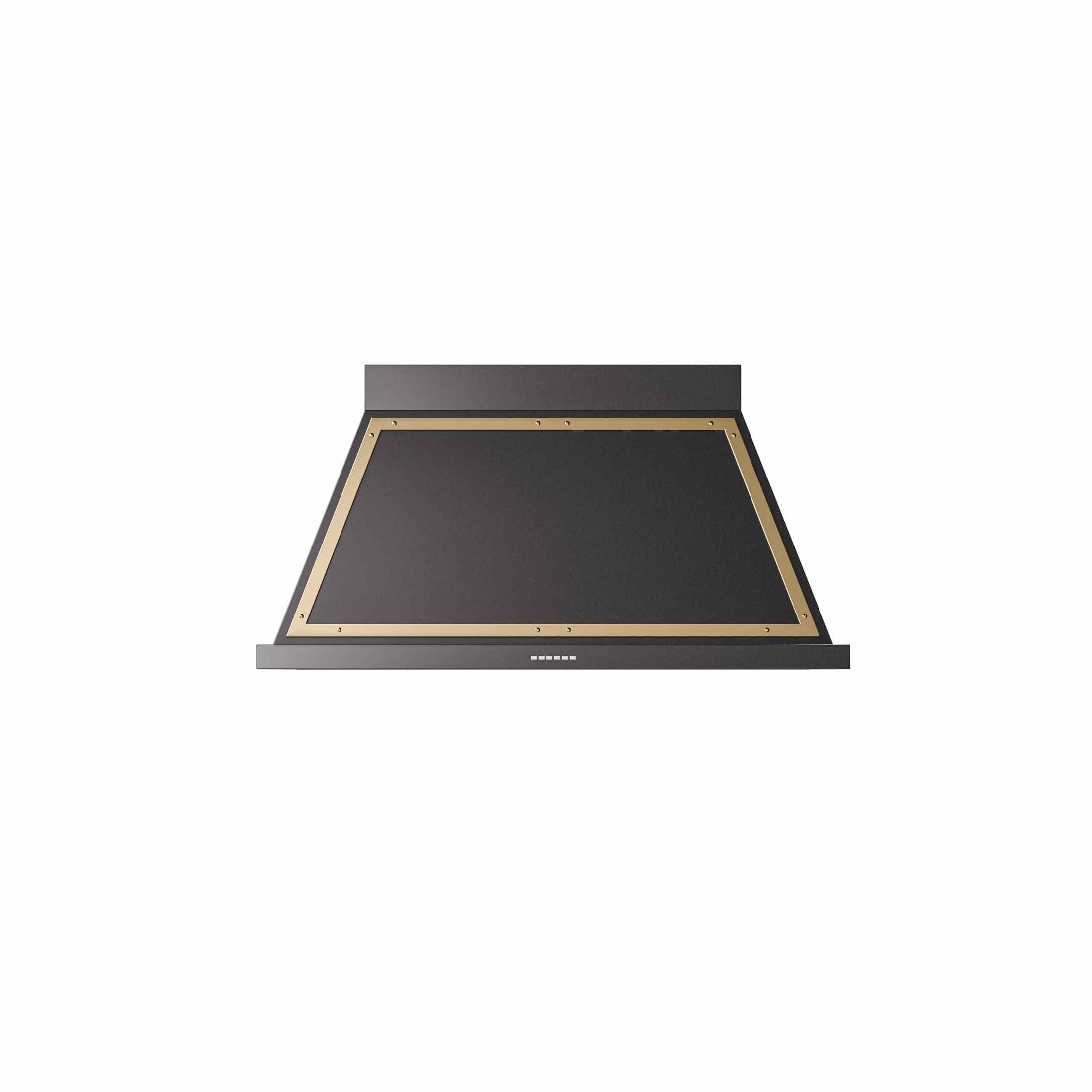 ILVE 48" Nostalgie style wallmounted extractor Range hood in steel or painted steel with frames UANB48