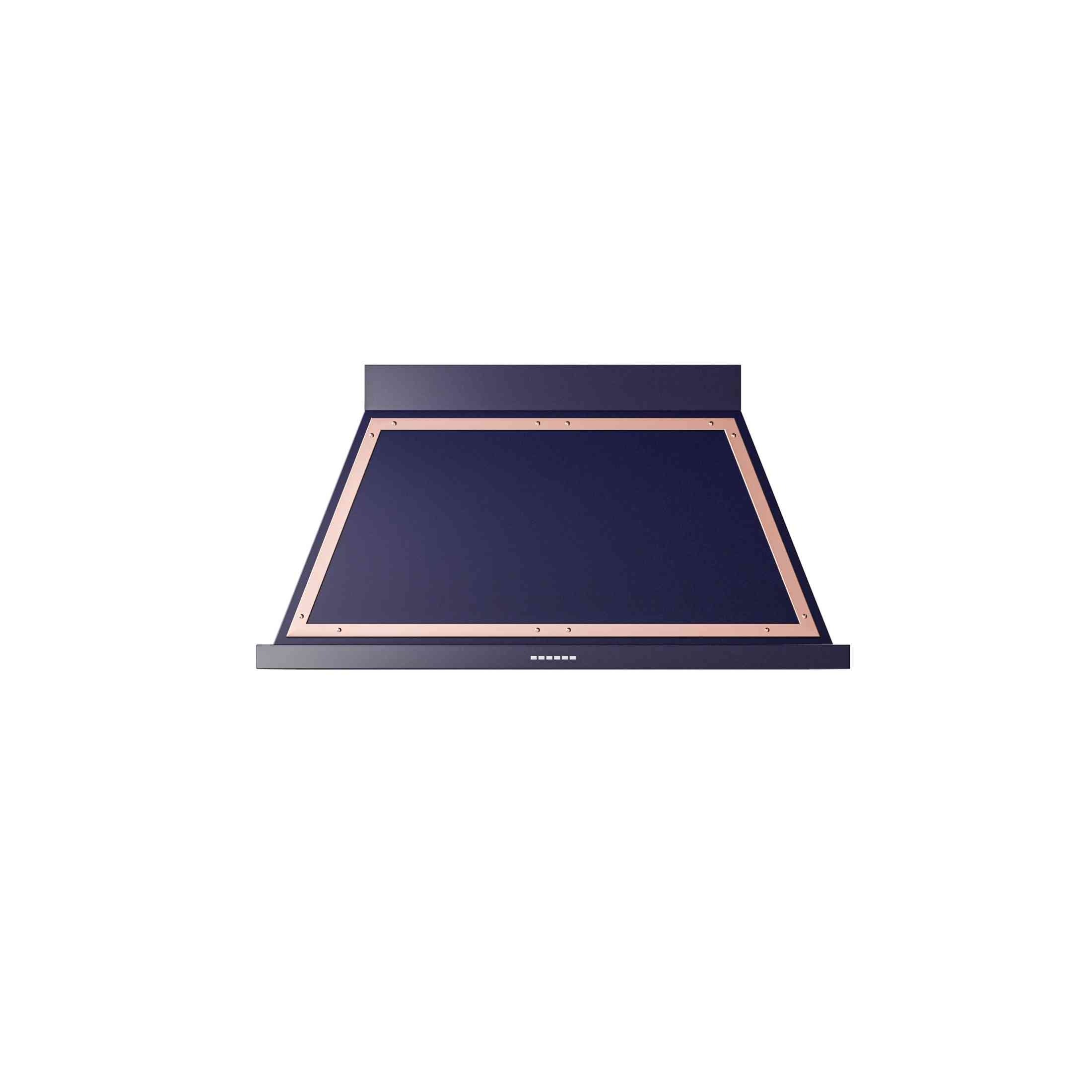 ILVE 48" Nostalgie style wallmounted extractor Range hood in steel or painted steel with frames UANB48
