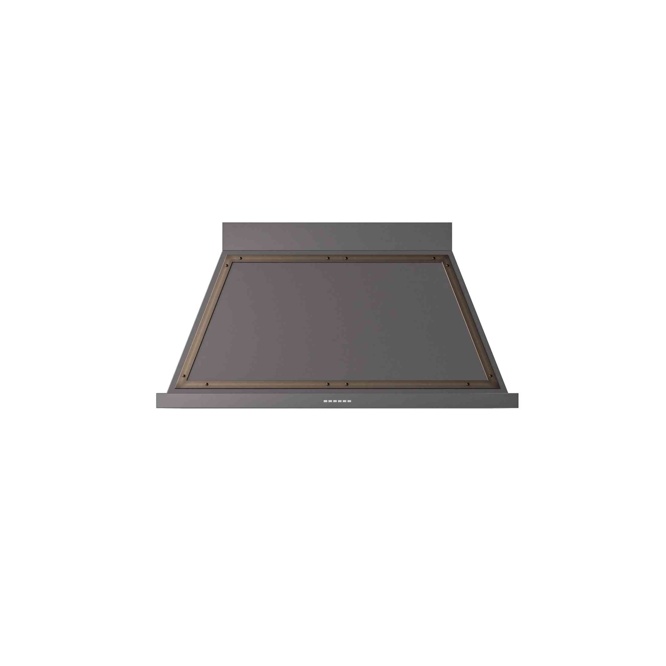 ILVE 48" Nostalgie style wallmounted extractor Range hood in steel or painted steel with frames UANB48