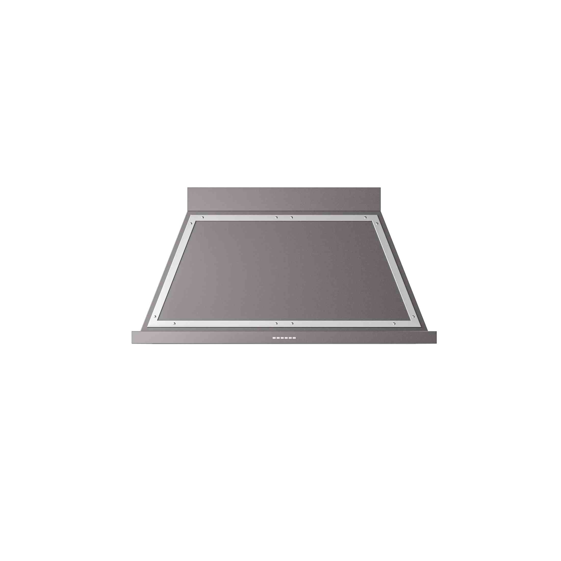ILVE 48" Nostalgie style wallmounted extractor Range hood in steel or painted steel with frames UANB48