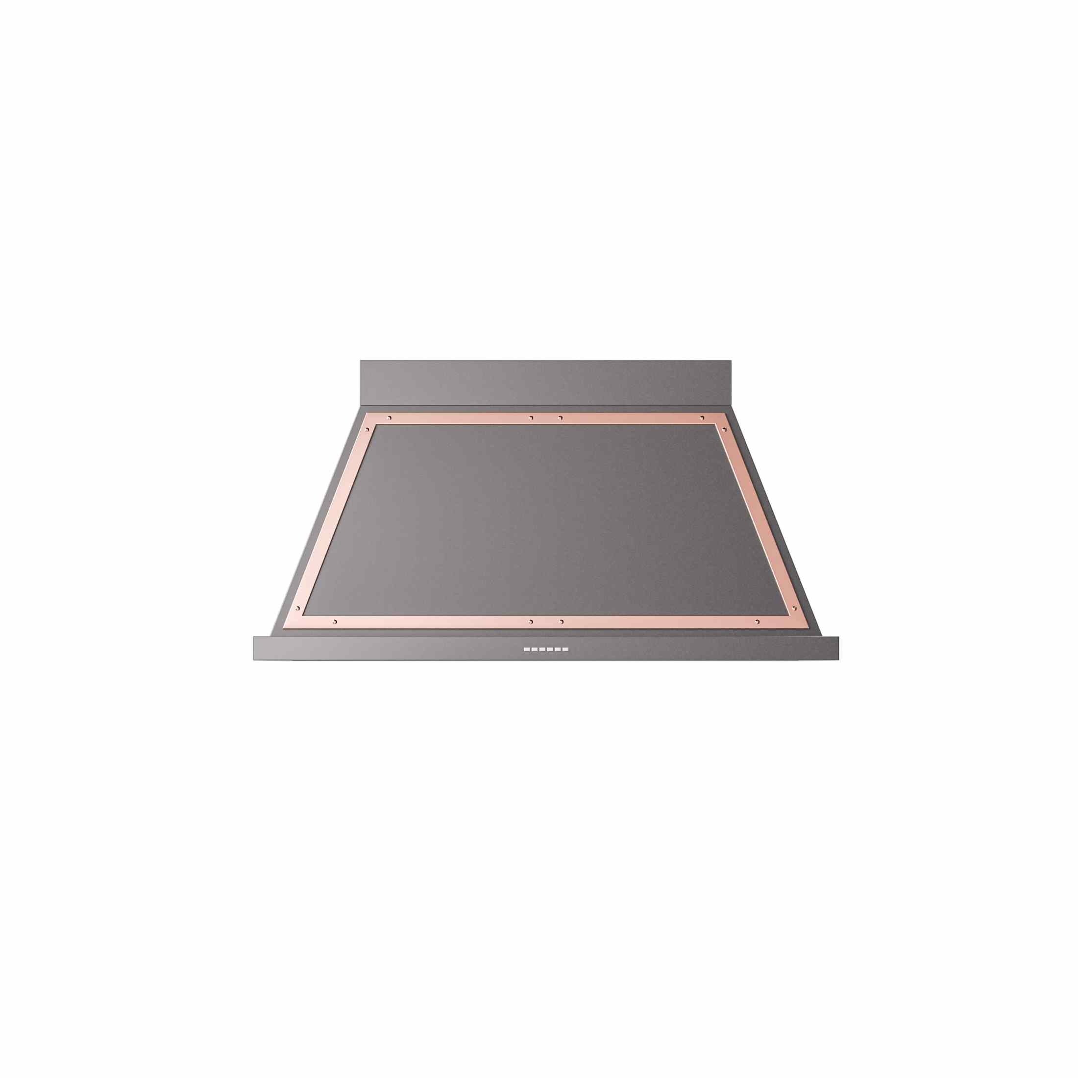 ILVE 48" Nostalgie style wallmounted extractor Range hood in steel or painted steel with frames UANB48