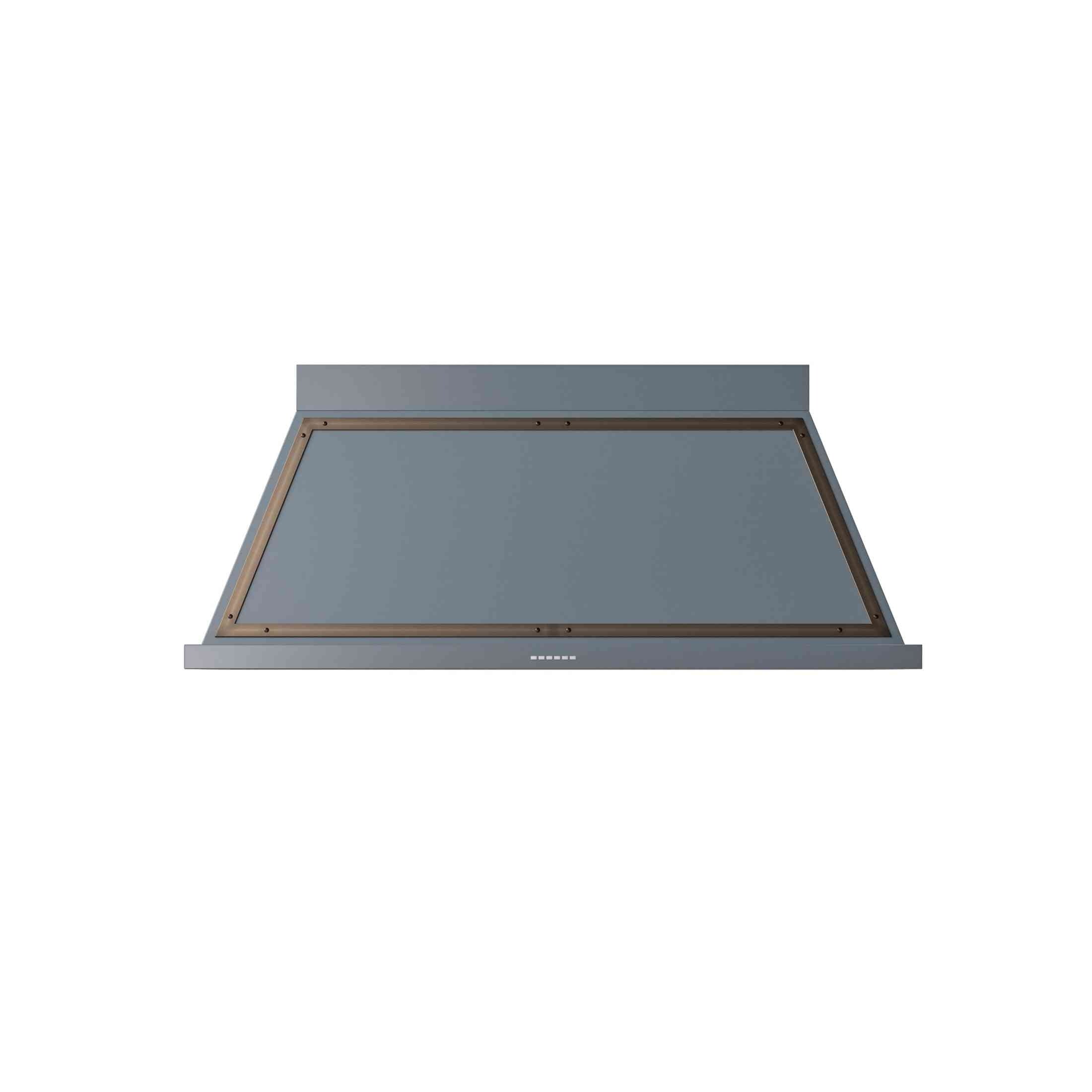 ILVE 60" Nostalgie style wallmounted extractor Range hood in steel or painted steel with frames UANB60