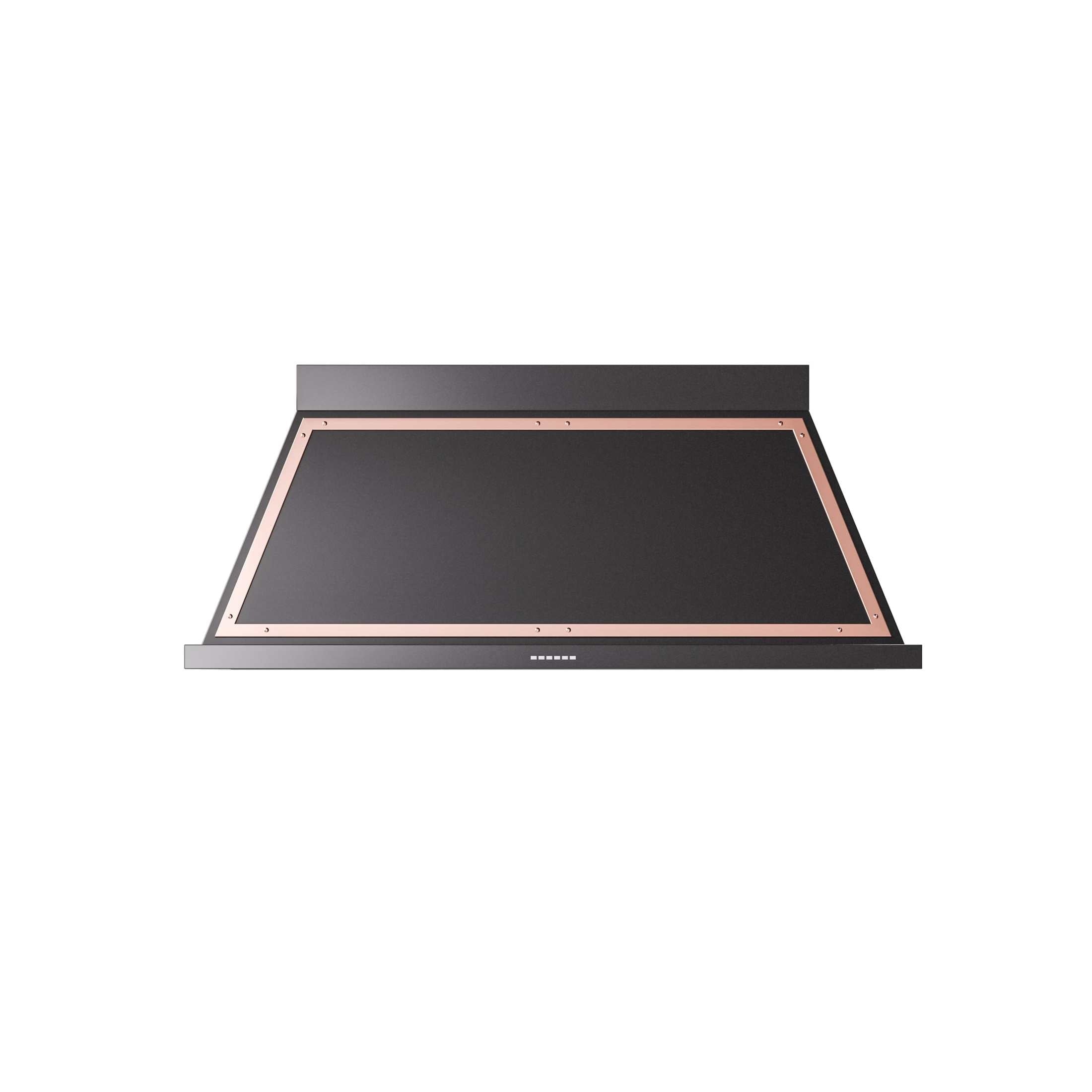 ILVE 60" Nostalgie style wallmounted extractor Range hood in steel or painted steel with frames UANB60