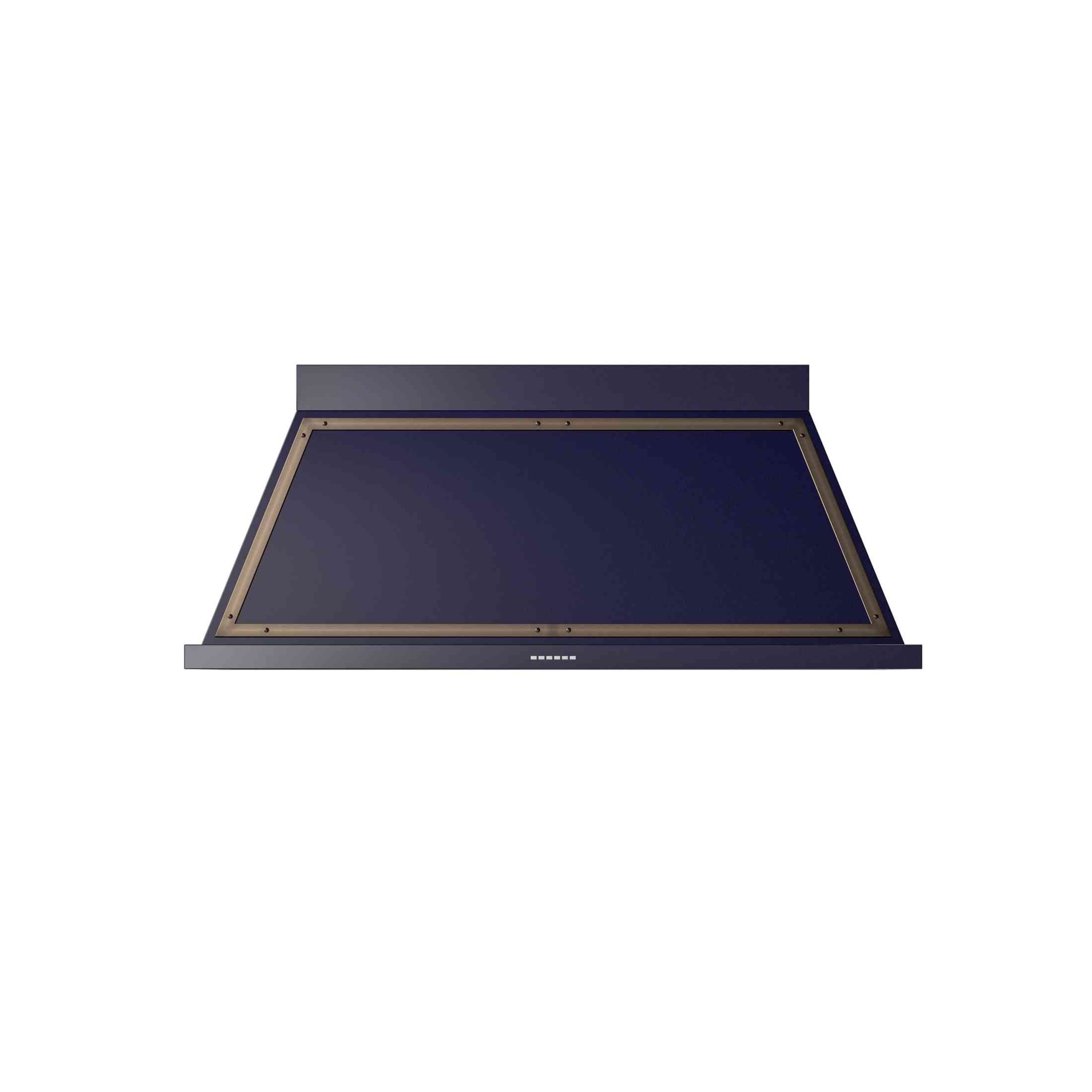 ILVE 60" Nostalgie style wallmounted extractor Range hood in steel or painted steel with frames UANB60
