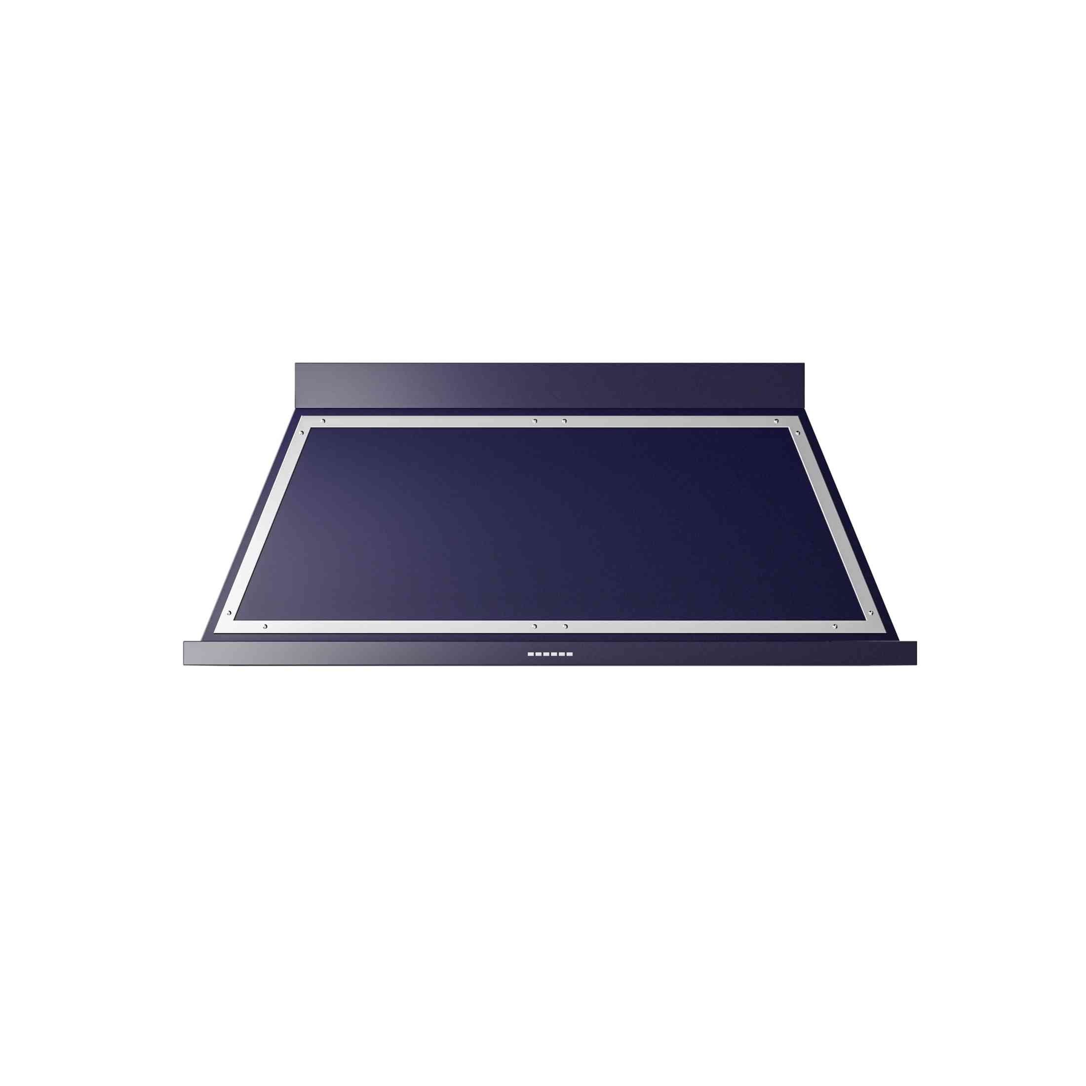 ILVE 60" Nostalgie style wallmounted extractor Range hood in steel or painted steel with frames UANB60