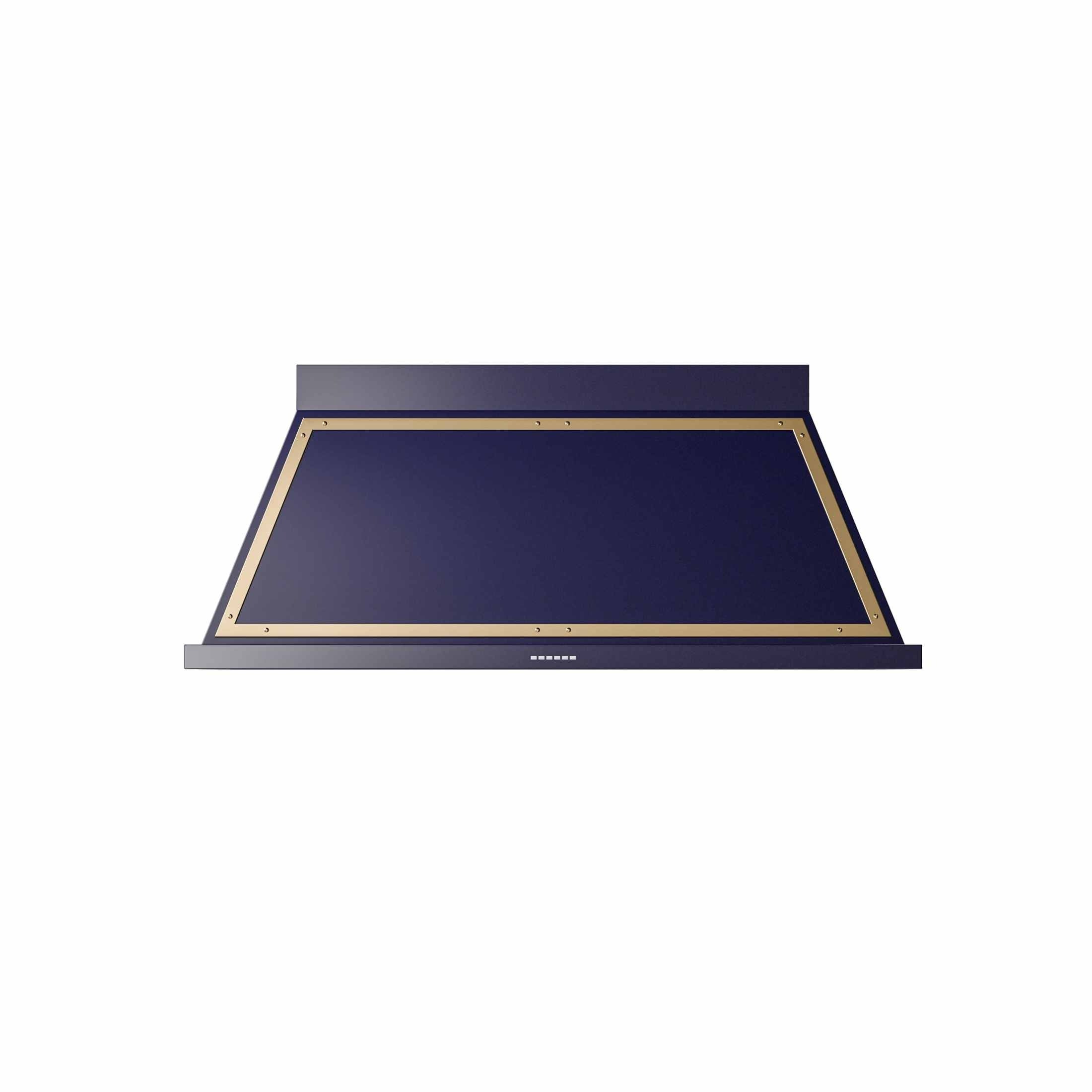 ILVE 60" Nostalgie style wallmounted extractor Range hood in steel or painted steel with frames UANB60