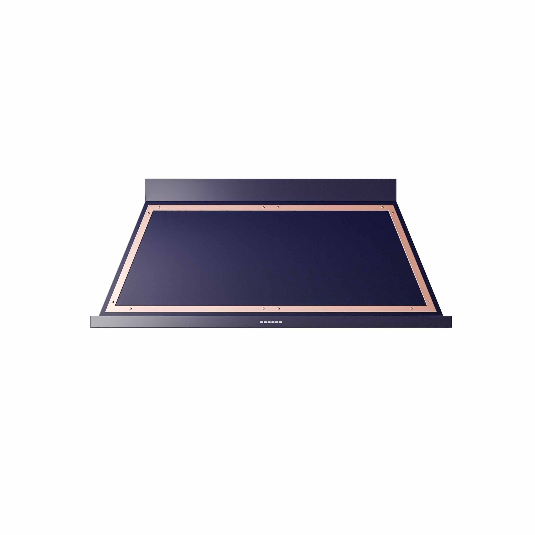 ILVE 60" Nostalgie style wallmounted extractor Range hood in steel or painted steel with frames UANB60