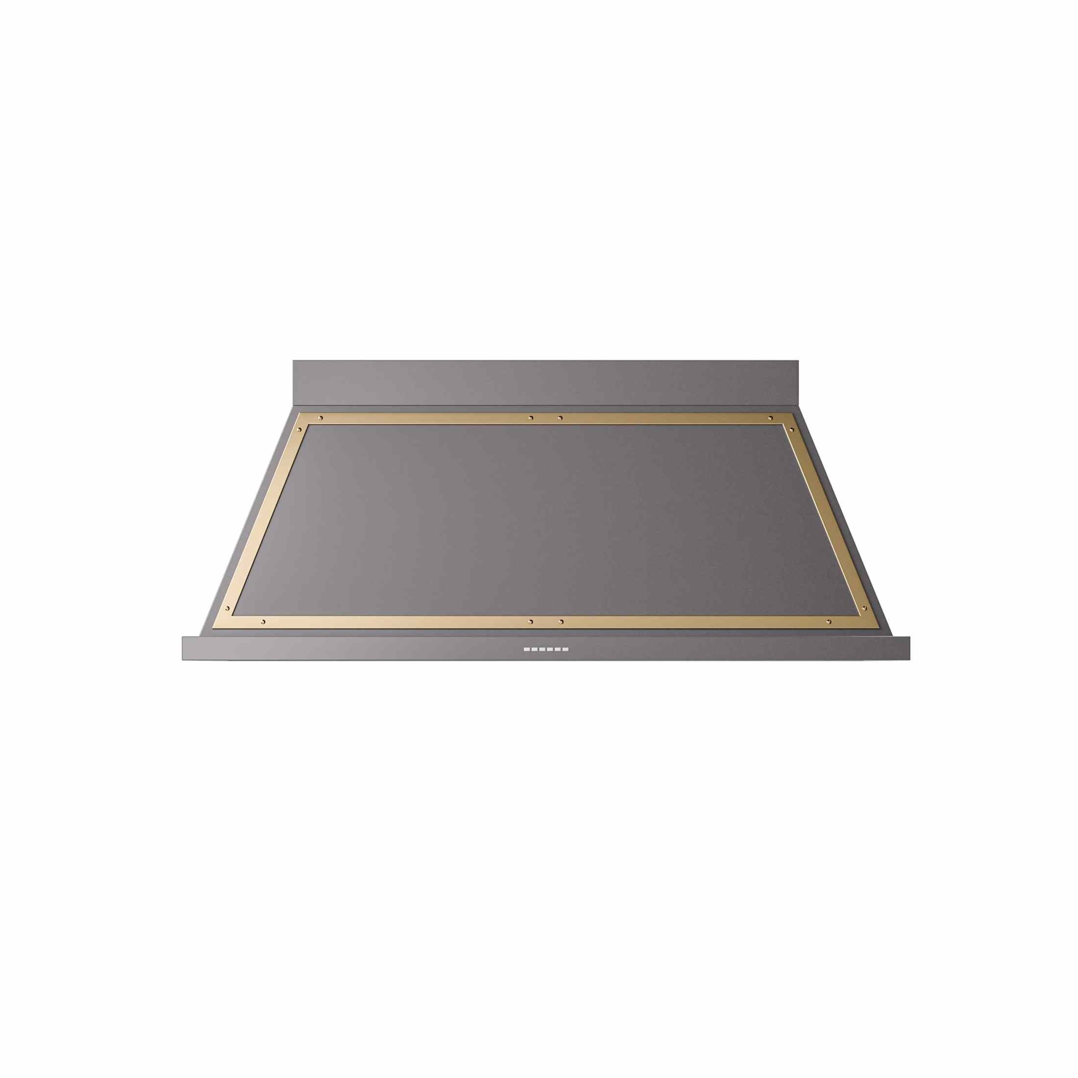 ILVE 60" Nostalgie style wallmounted extractor Range hood in steel or painted steel with frames UANB60