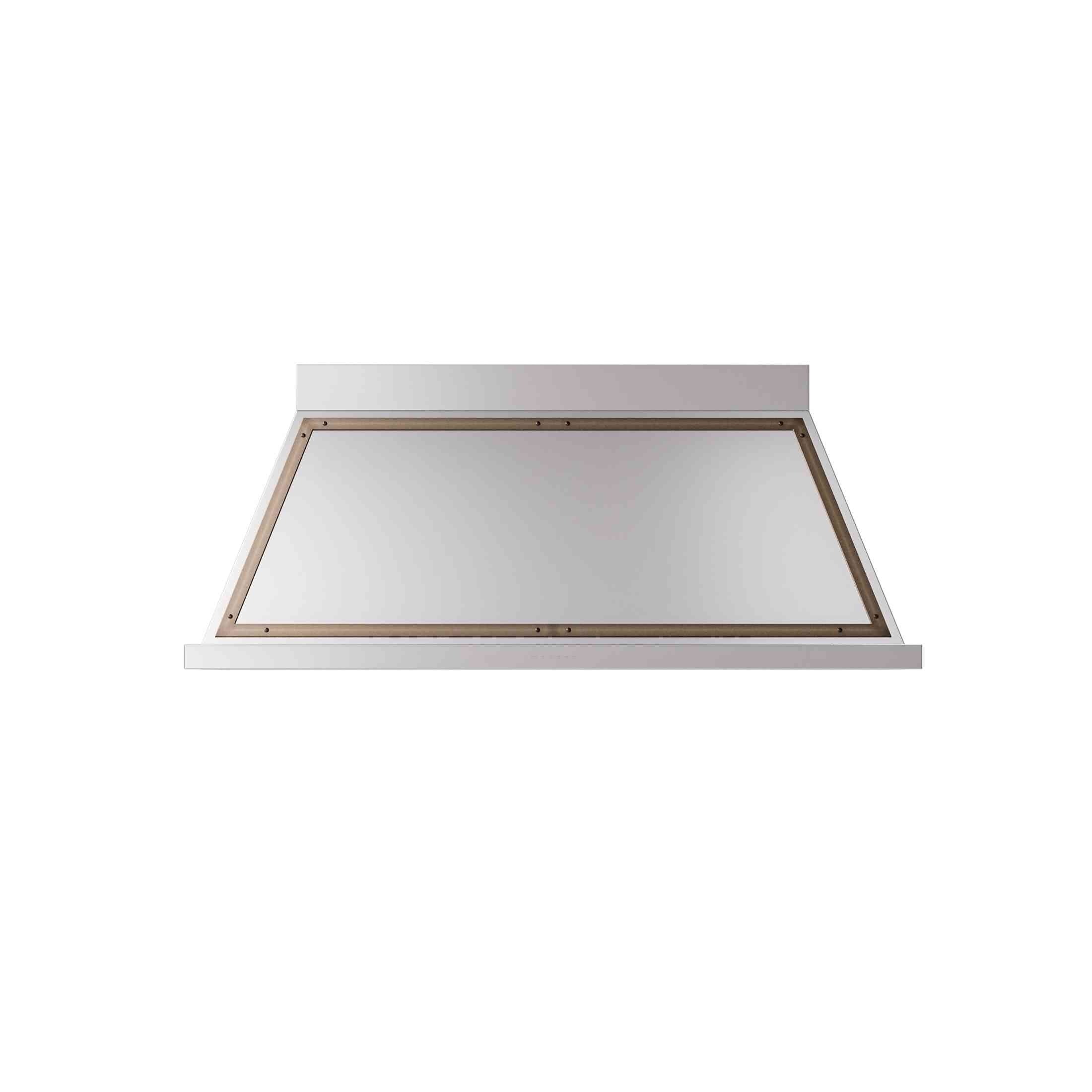 ILVE 60" Nostalgie style wallmounted extractor Range hood in steel or painted steel with frames UANB60