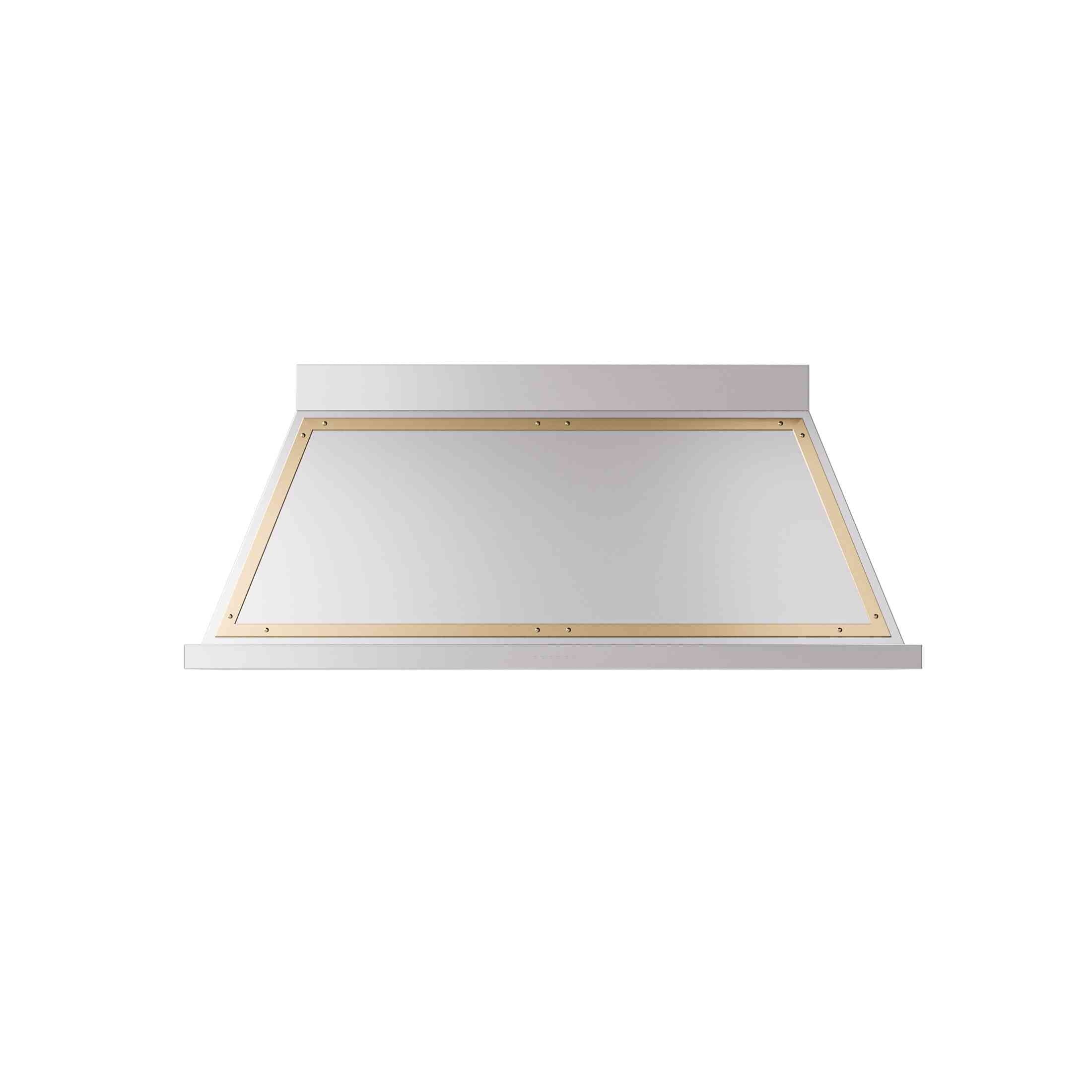 ILVE 60" Nostalgie style wallmounted extractor Range hood in steel or painted steel with frames UANB60