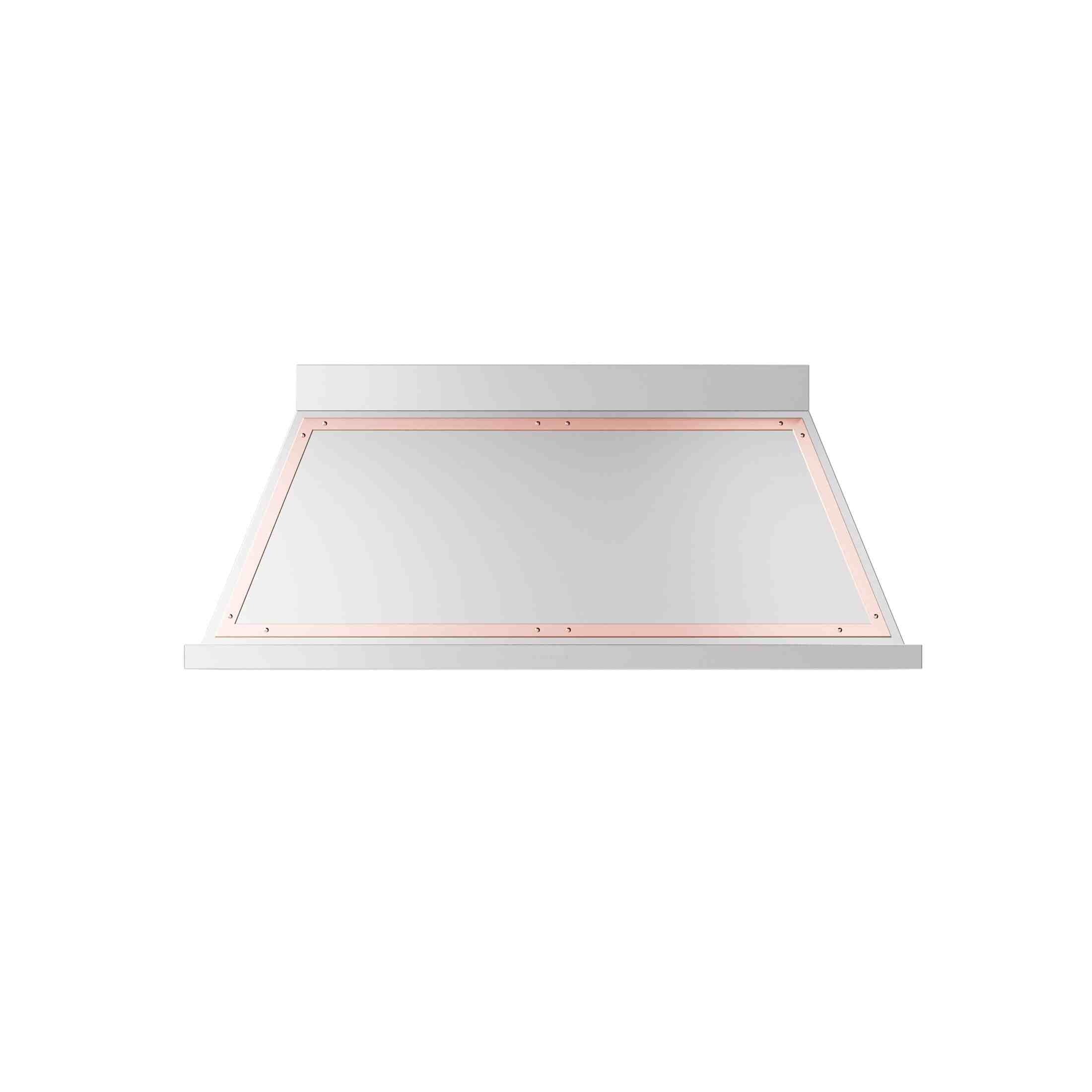 ILVE 60" Nostalgie style wallmounted extractor Range hood in steel or painted steel with frames UANB60